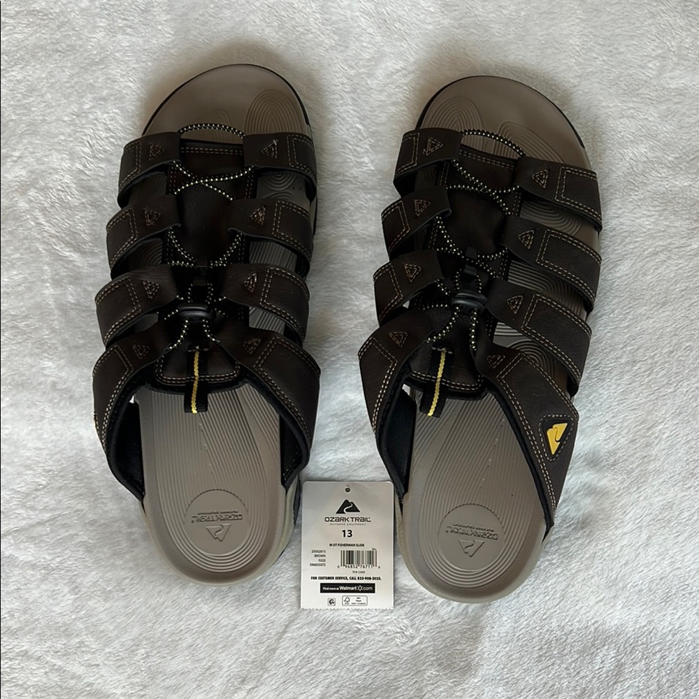 Ozark Trail Men's Brown Sandals